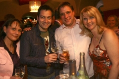 Foto ..... Kabarettist Dieter NUHR mit Gästen, links Ciz SCHÖNBERGERHandball Lufthansa Final Four Herren am Sa. 29.03.2008Spieler / Sponsoren-Party im HH Rathaus© Claus Bergmann; Archiv